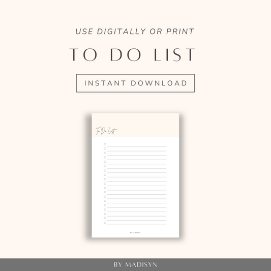 To Do List Download