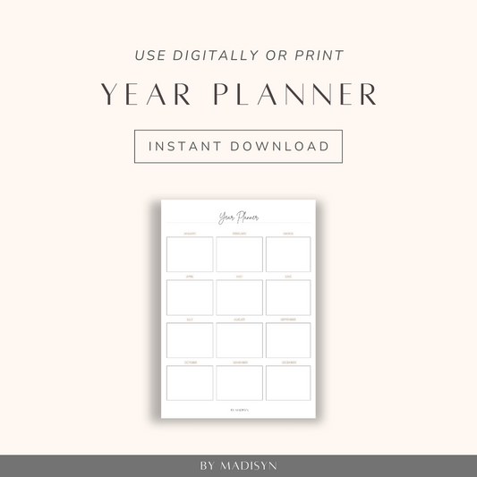 Year Planner Download